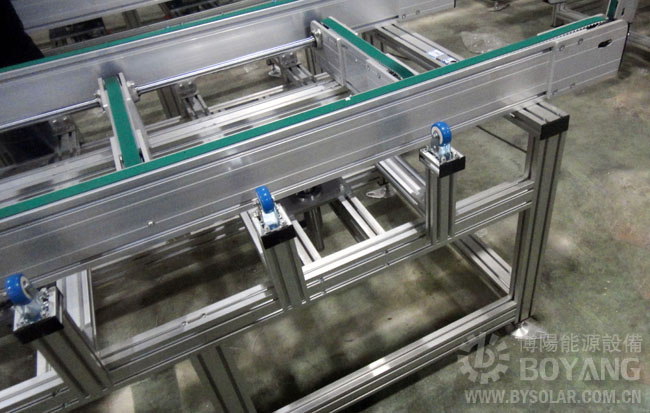 太陽能組件生產線-頂升換向輸送機