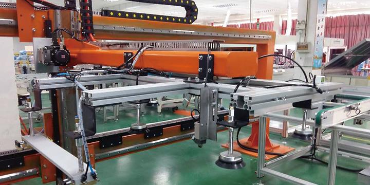光伏組件制造設備-自動上玻璃機